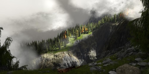 "Foggy Mountain" by Marc Schneider