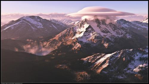 "Mountain Lenticulars" By Ryan Archer